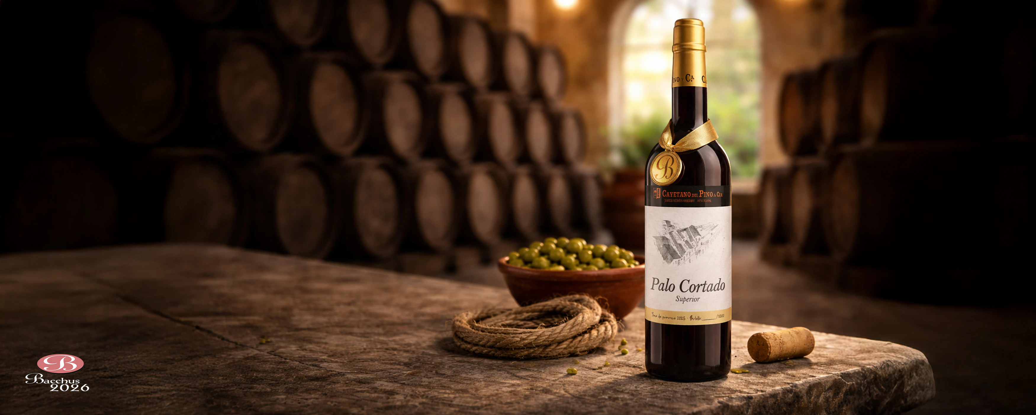 Palo Cortado Superior Oro Bacchus - Cayetano del Pino & Cía